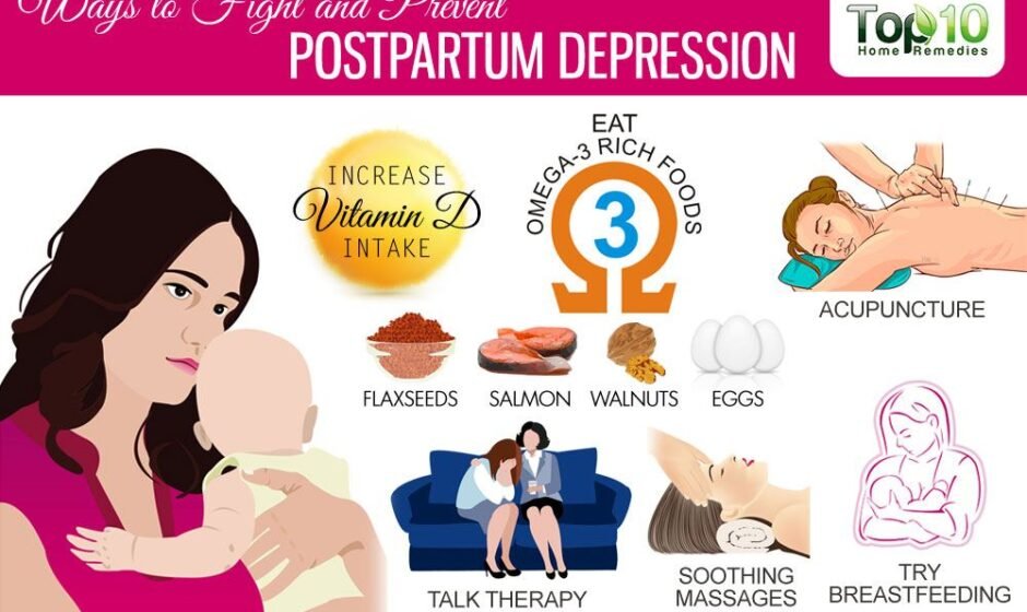 Postpartum Depression, Women’s Fitness Routines, and Healthy